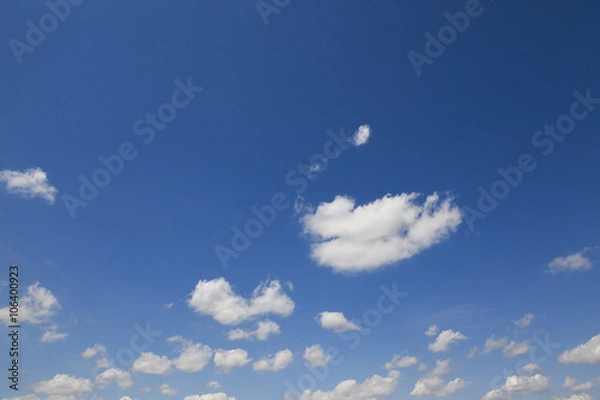 Fototapeta sky with clouds  