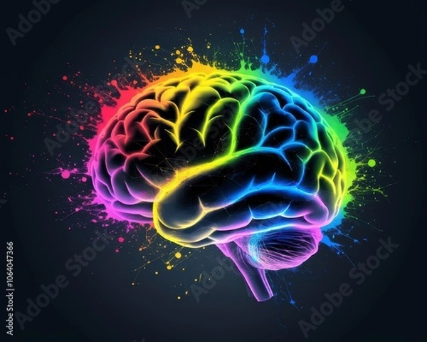 Fototapeta art brain 