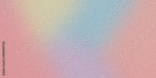 Fototapeta Gradient background blending pastel colors with grainy texture
