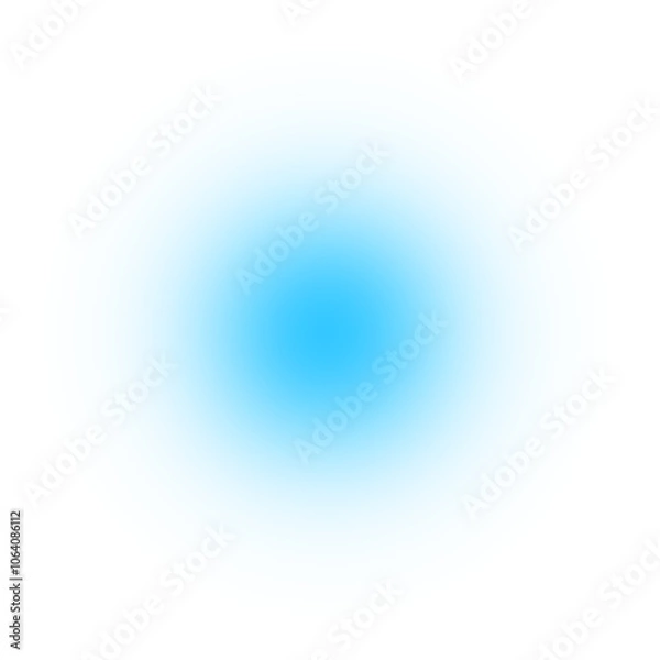Fototapeta light blue Abstract color circle glow . Colored light glow round buttons. blur abstract background. Color watercolor gradient blend mesh of neon iridescent colors png , transparent Images	
