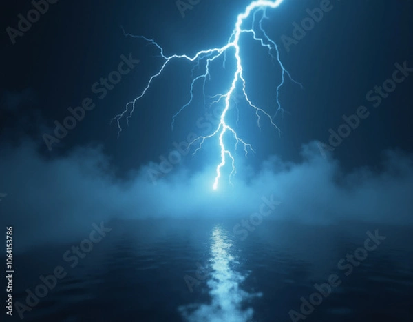 Obraz lightning concept. Generative ai.