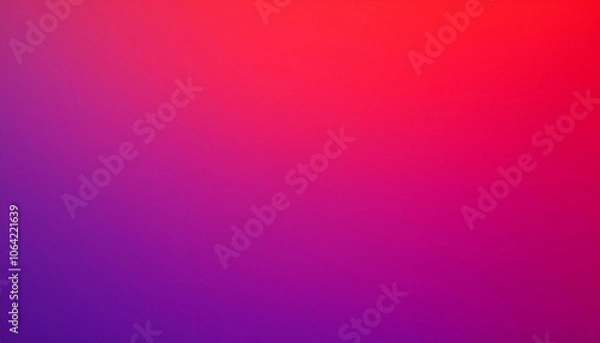 Obraz Vibrant Red to Purple Gradient