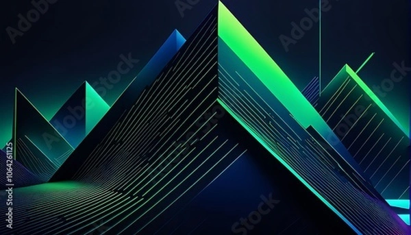 Fototapeta abstract background with lines