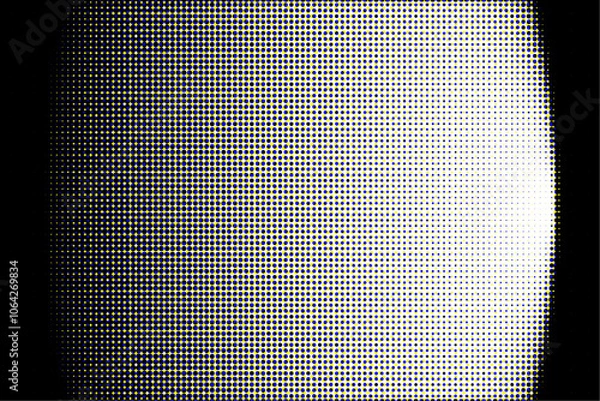 Obraz Halftoen sirculo negro