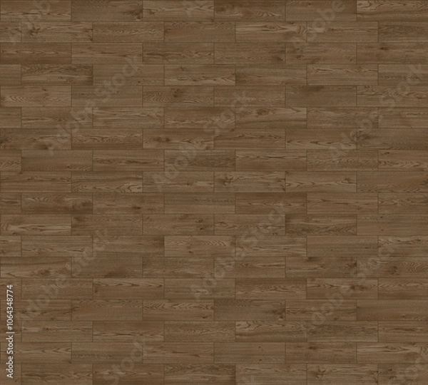 Obraz WOOD Planks Oak Curl Brown Floor Texture 9500 x 8550 HQ Seamless tiling Diffuse