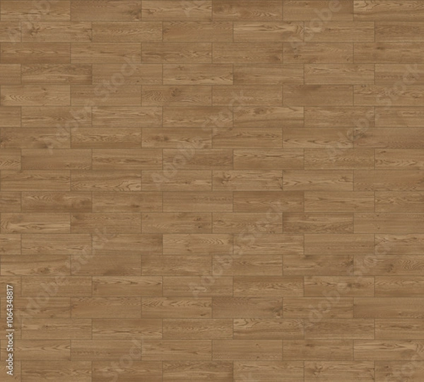 Obraz WOOD Planks Oak Curl Marrone Floor Texture 9500 x 8550 HQ Seamless tiling Diffuse