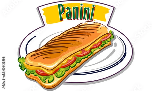 Fototapeta Wektor Panini