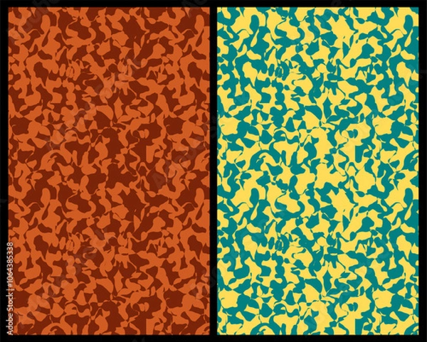 Fototapeta Colored camouflage pattern