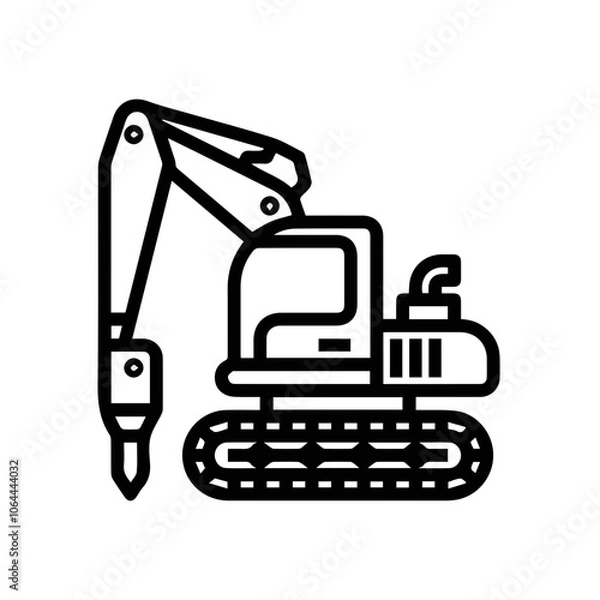 Obraz Truck icon symbol vector illustration

