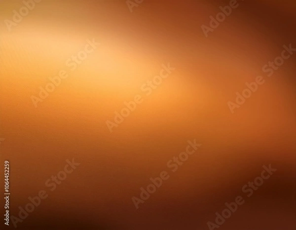 Obraz Orange gradient background with a subtle light gradient and textured surface, creating a minimalist and clean design, perfect for backgrounds or wallpapers
