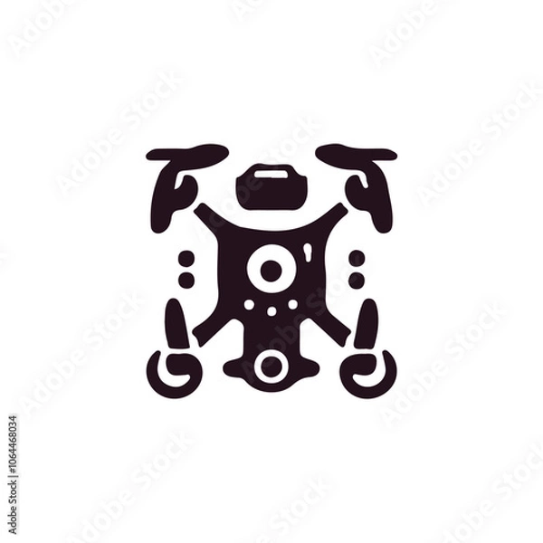 Fototapeta Drone Design Logo