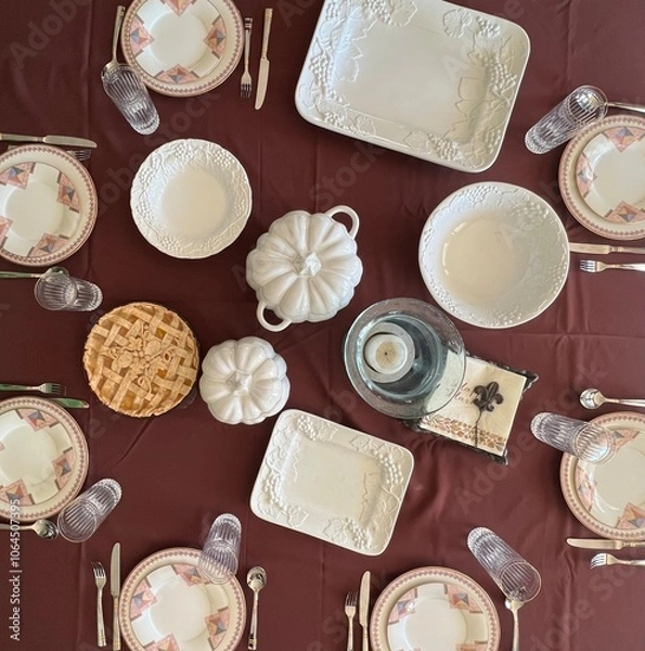 Fototapeta 
thanksgiving table