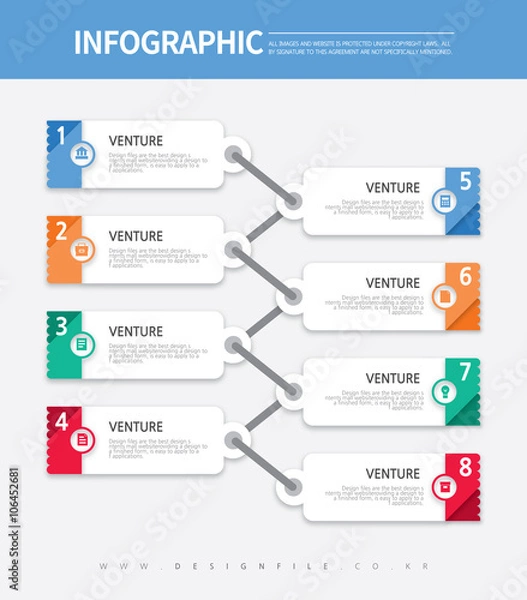 Obraz 픽토그램 일러스트