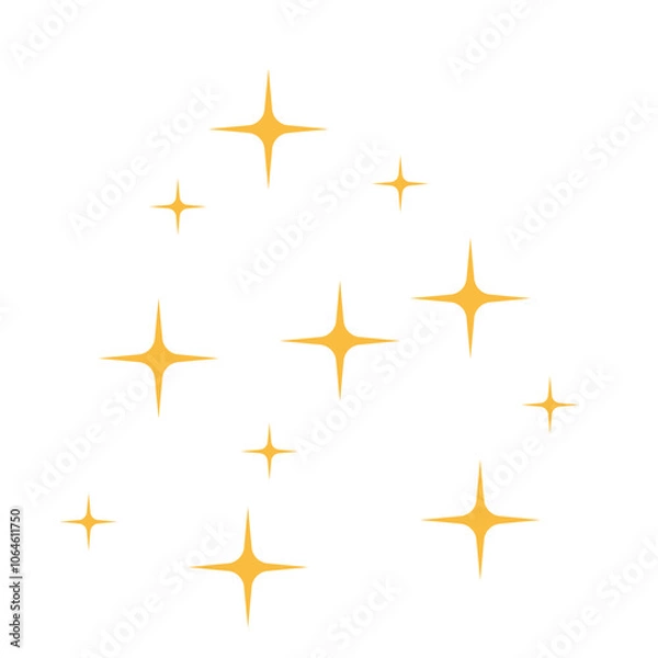 Fototapeta Gold Bright Sparkle