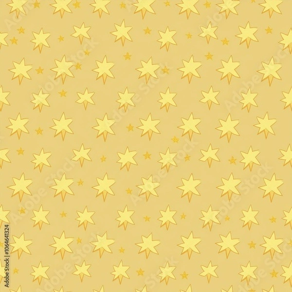 Fototapeta 다양한 별 패턴의 배경 일러스트
(Background illustration with various star patterns)