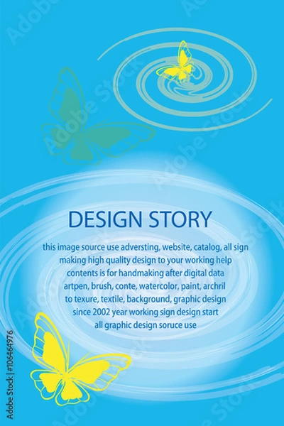 Obraz 배경 일러스트