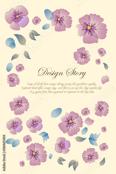 Obraz 배경 일러스트