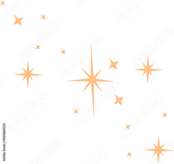 Fototapeta Gold Sparkle Pattern