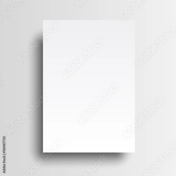 Fototapeta papierowa makieta a4