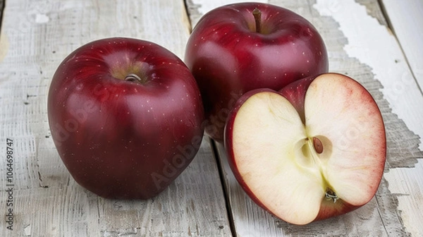 Obraz Red Delicious Apple: A Jewel in the Orchard - Unveiling Its Rich History, Exquisite Taste, Nutritional Benefits, and Versatile Uses in Culinary Delights and Beyond