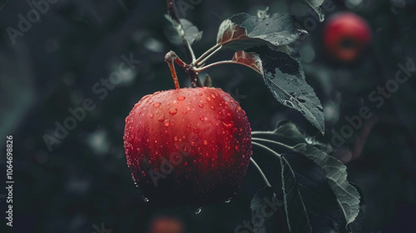 Obraz Red Delicious Apple: A Jewel in the Orchard - Unveiling Its Rich History, Exquisite Taste, Nutritional Benefits, and Versatile Uses in Culinary Delights and Beyond