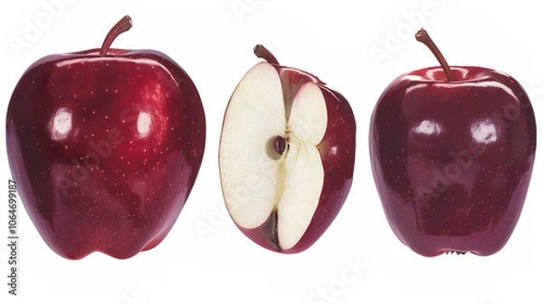 Obraz Red Delicious Apple: A Jewel in the Orchard - Unveiling Its Rich History, Exquisite Taste, Nutritional Benefits, and Versatile Uses in Culinary Delights and Beyond