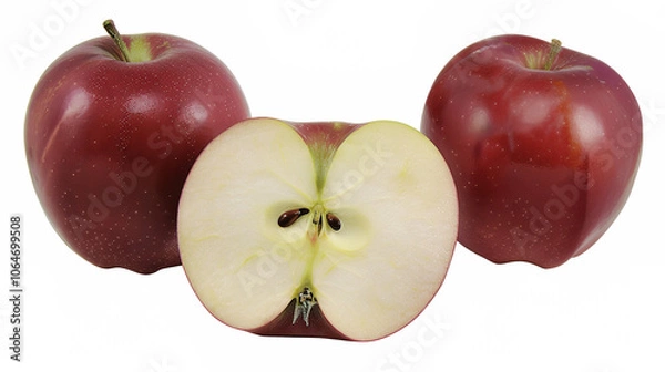 Obraz Red Delicious Apple: A Jewel in the Orchard - Unveiling Its Rich History, Exquisite Taste, Nutritional Benefits, and Versatile Uses in Culinary Delights and Beyond