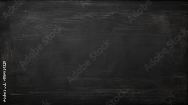 Fototapeta Classic chalkboard texture background with a smooth, matte surface and faint, fine lines.