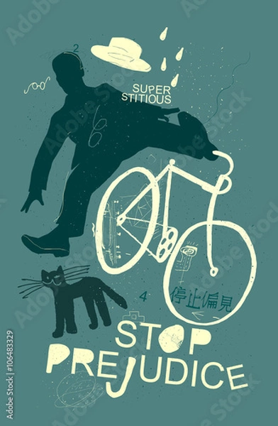 Fototapeta Велосипедист