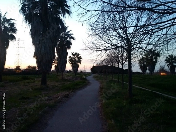 Obraz sentiero romantico