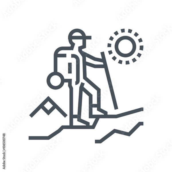 Fototapeta Tracking icon