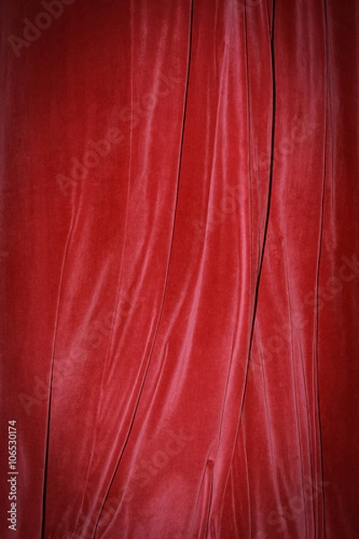 Obraz Cortina Vermelha