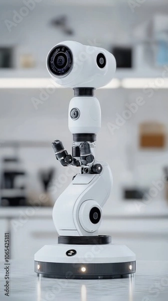 Obraz Innovative Robot Demonstrates Advanced Technology and Design