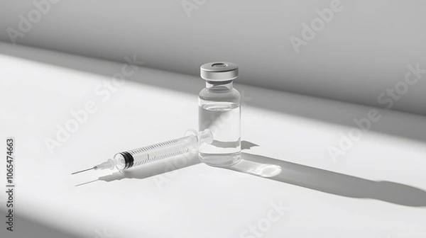 Obraz syringe and vials 4
