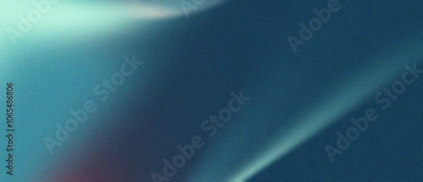 Fototapeta abstract background gradient shades of blue retro texture noise