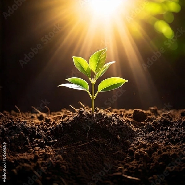 Obraz A Growing Sprout