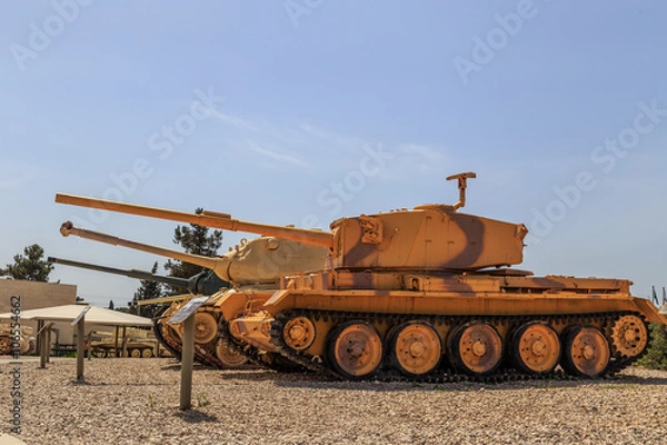 Obraz tank on display