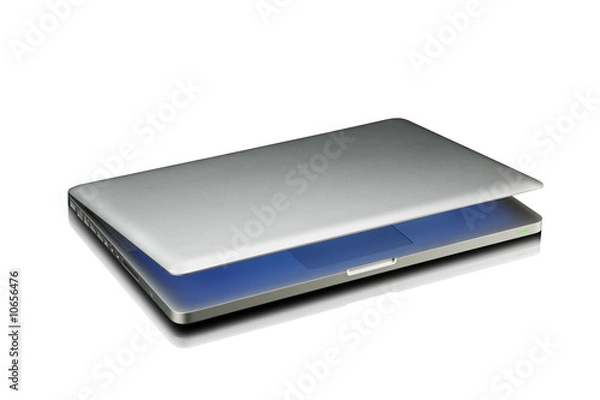 Obraz computer portatile semichiuso
