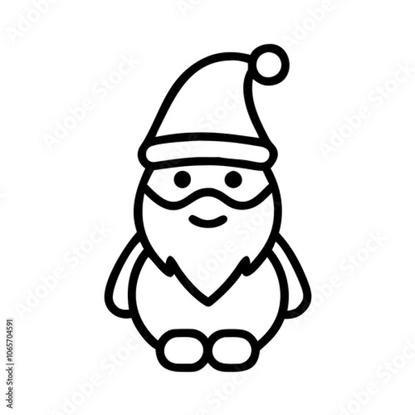 Obraz Weihnachtswichtel Symbol