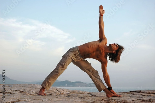 Obraz Yoga outdoors.