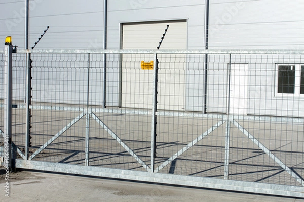Obraz electric fence, gate