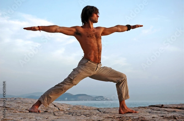 Obraz Yoga outdoors.