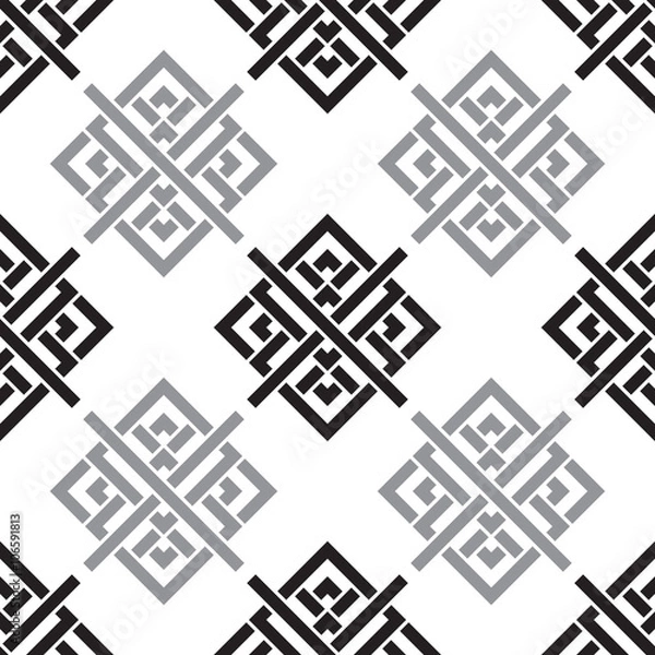 Fototapeta Vector seamless pattern
