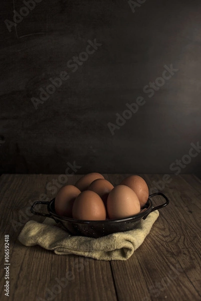 Obraz kosz na jajka