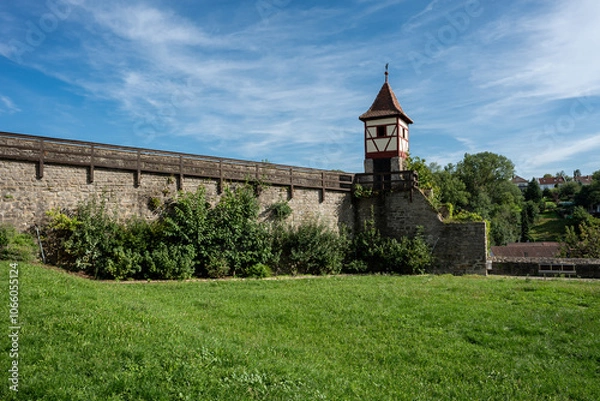 Obraz Das Nürnberger Türmchen in Bad Wimpfen
