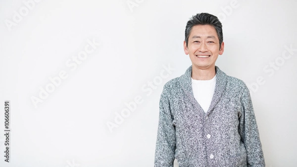 Obraz 笑顔の男性