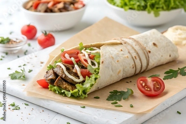 Obraz chicken sandwich