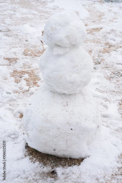 Obraz 三段雪だるま