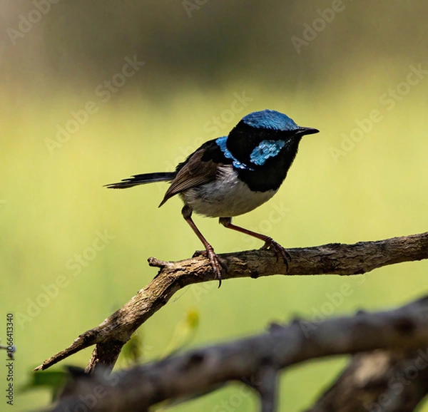 Obraz Blue Wren