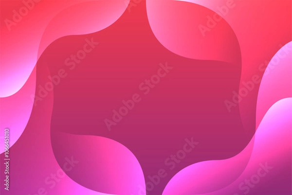 Fototapeta Pink And Red Abstract Background Style